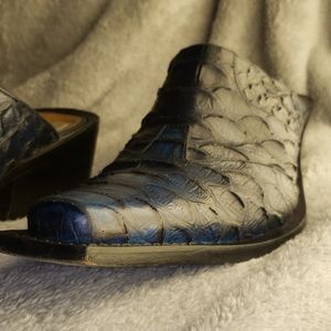 Mens Exotic Leather Shoes